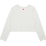 Max&Co. Maglia Girocollo Tinta Unita con Bottoni per Bambina MX0151 PANNA MAX&Co. 