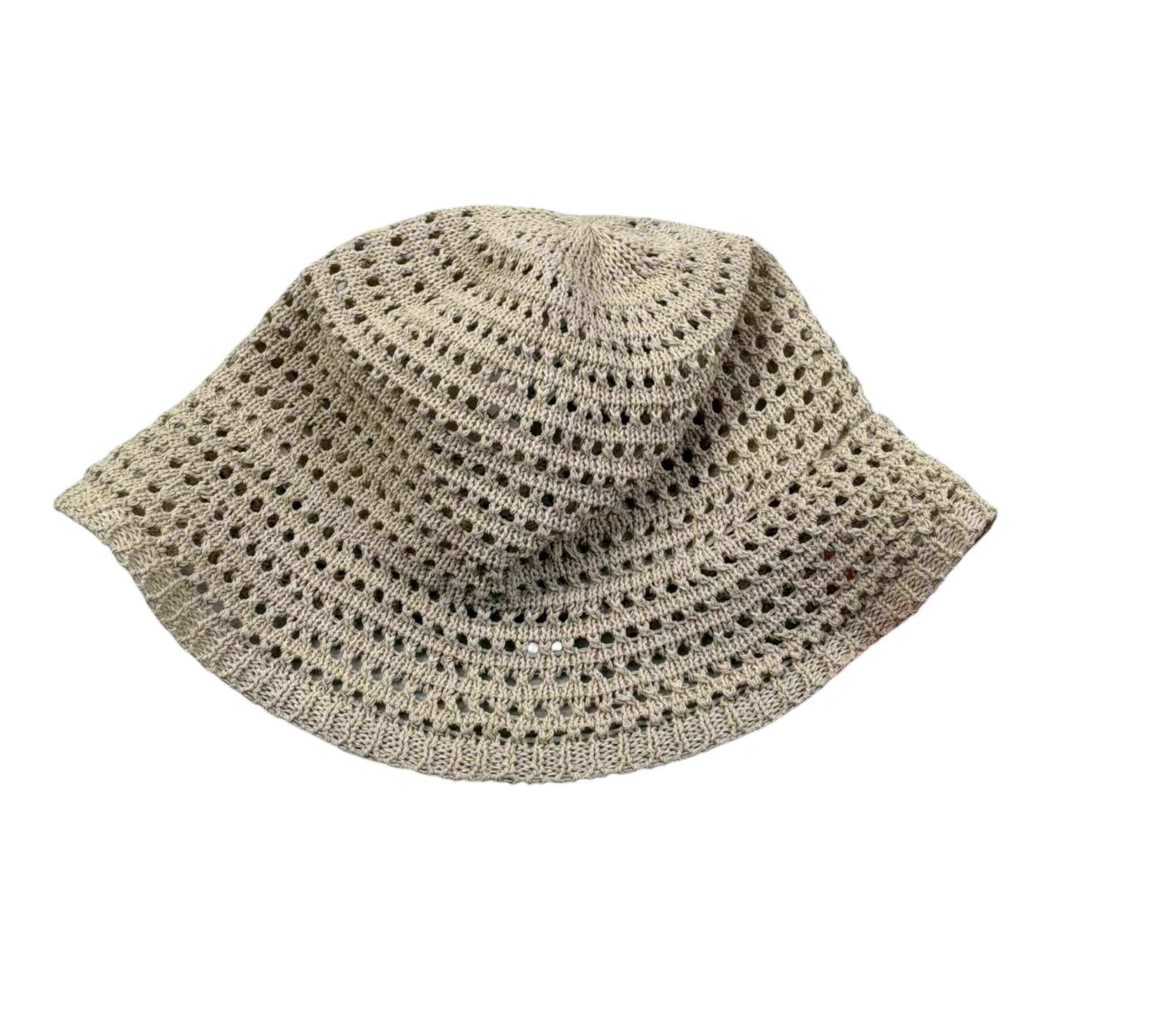 Max&Co. Cappello Tinta Unita Traforato per Bambina MX0178 BEIGE MAX&Co. 