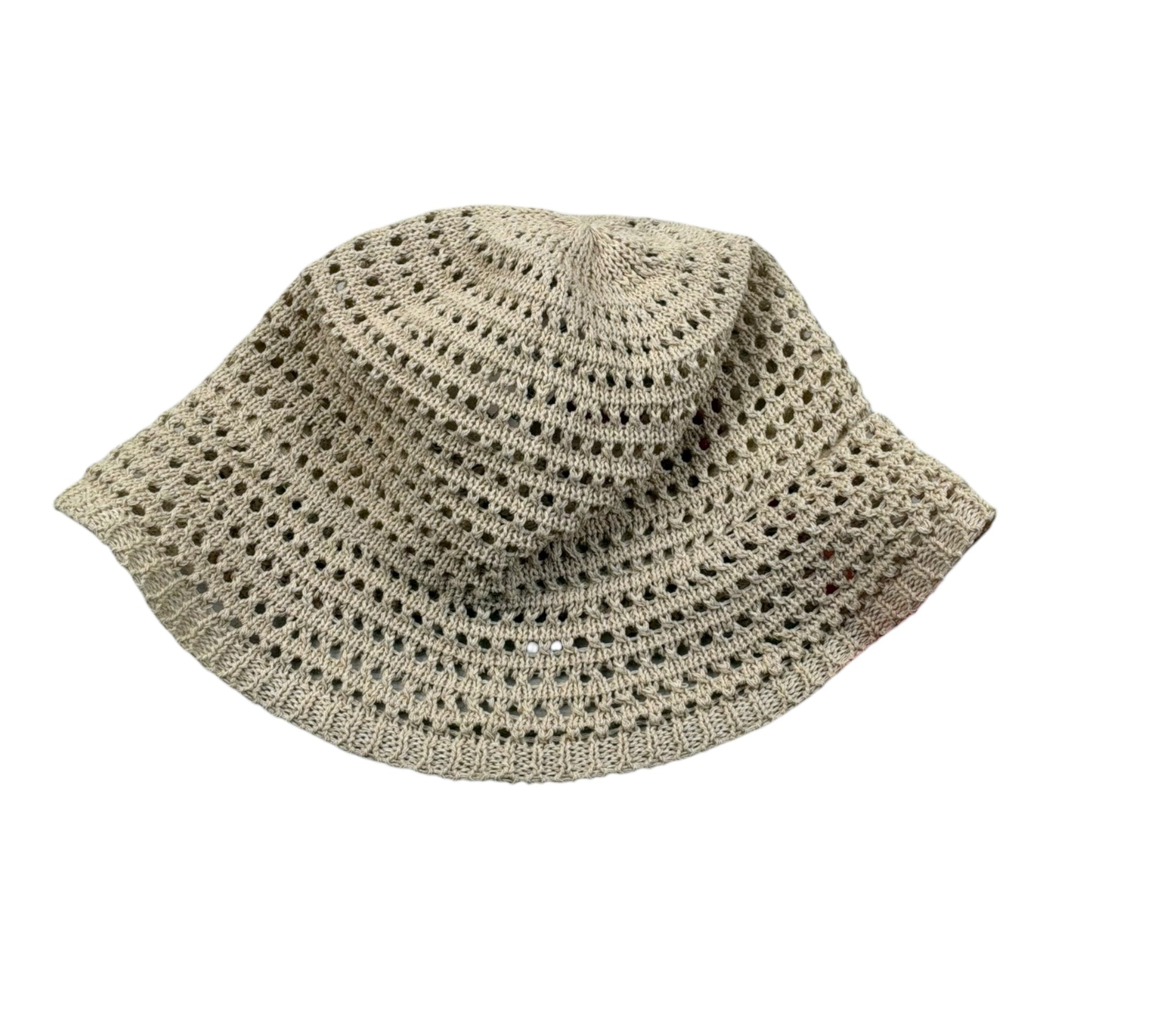 Max&Co. Cappello Tinta Unita Traforato per Bambina MX0178 BEIGE MAX&Co. 