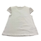 Mayoral T-Shirt Girocollo Tinta Unita con Stampa Orso per Neonata 1070 BIANCO MAYORAL 