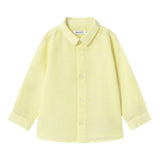 Mayoral Camicia Manica Lunga Tinta Unita per Neonato 1116 GIALLO MAYORAL 