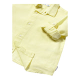Mayoral Camicia Manica Lunga Tinta Unita per Neonato 1116 GIALLO MAYORAL 