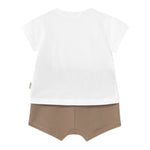 Mayoral Completo 2 Pezzi T-Shirt-Bermuda per Neonato 1206X BIANCO MAYORAL 