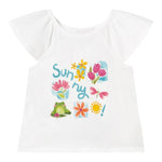 Mayoral Completo 3 Pezzi 2 T-Shirt-Short per Neonata 1232 BIANCO/AZZURRO MAYORAL 