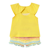 Mayoral Completo 2 Pezzi T-Shirt-Short per Neonata 1233 GIALLO MAYORAL 