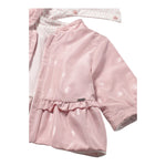Mayoral Giubbino Bicolore con Cappuccio Reversibile per Neonata 1479 BIANCO/ROSA MAYORAL 