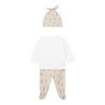 Mayoral Completo 3 Pezzi Ghettina-Shirt-Cappello per Neonato 1532 BEIGE MAYORAL 