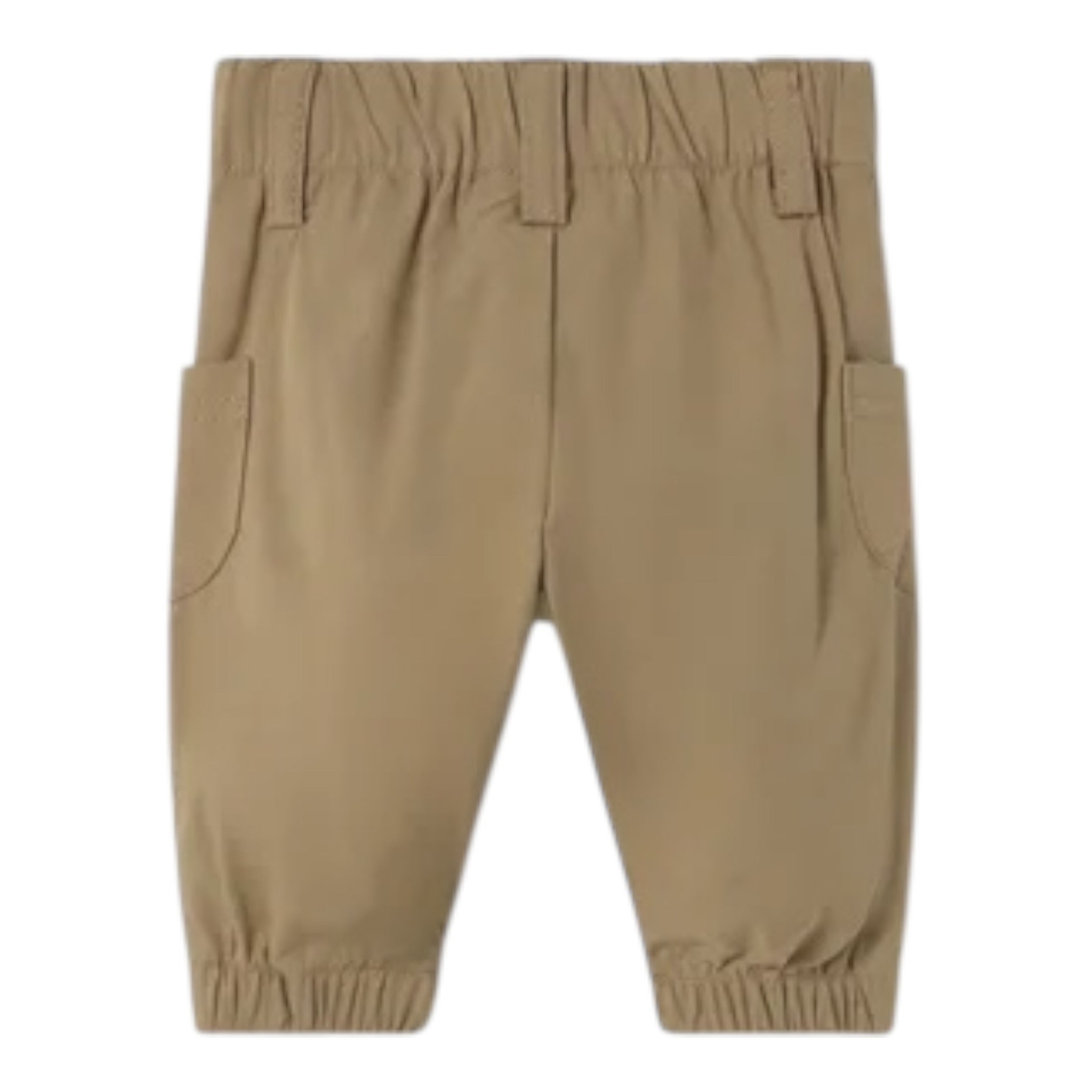 Mayoral Pantalone Tinta Unita con Elastico In Vita per Neonato 1563 CAMMELLO MAYORAL 
