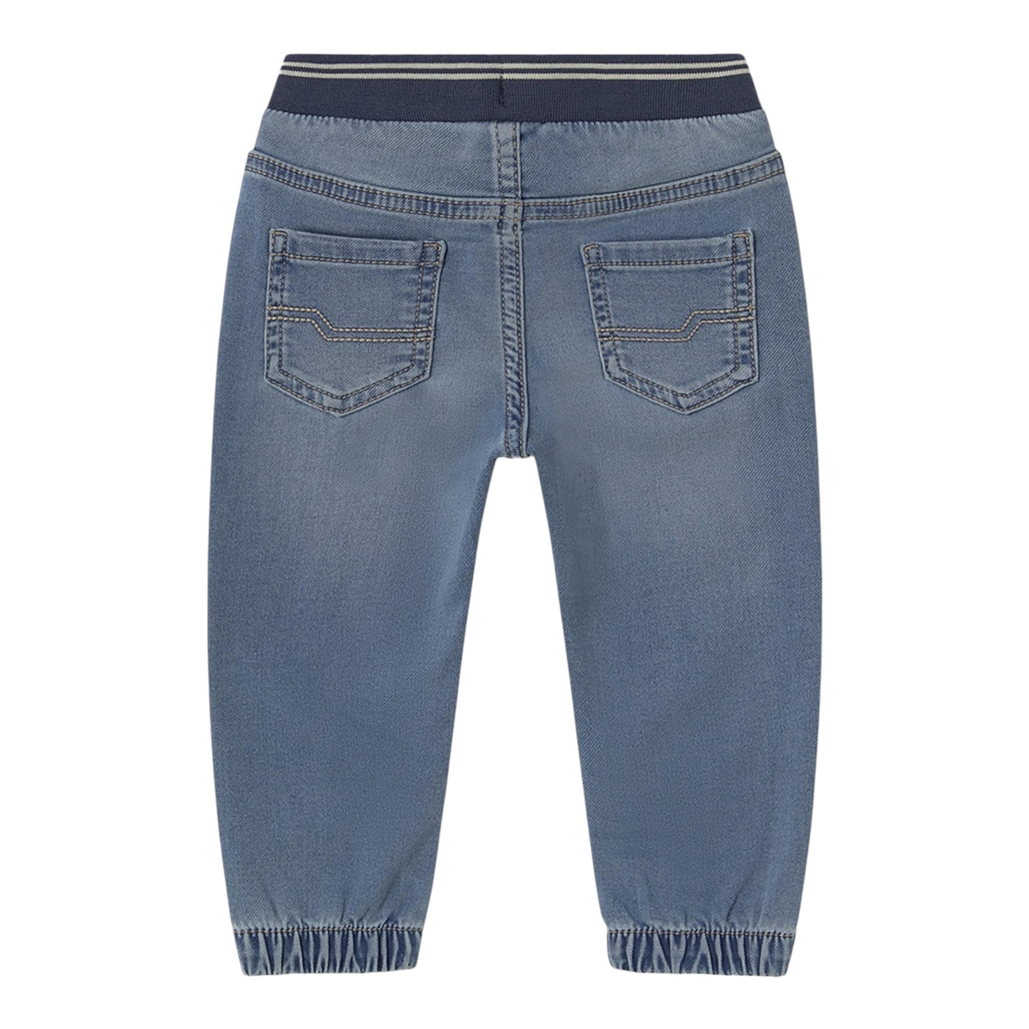 Mayoral Jeans Tinta Unita con Elastico In Vita per Neonato 1583 BLU MAYORAL 