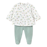 Mayoral Completo 2 Pezzi Shirt-Ghettina per Neonata 1588 BIANCO MAYORAL 