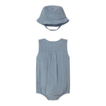 Mayoral Completo 2 Pezzi Pagliaccetto-Cappello per Neonato 1603 BLU MAYORAL 