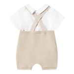 Mayoral Completo 2 Pezzi T-Shirt-Pagliaccetto per Neonato 1607X BEIGE MAYORAL 