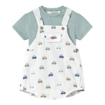 Mayoral Completo 2 Pezzi T-Shirt-Pagliaccetto per Neonato 1608 BIANCO MAYORAL 