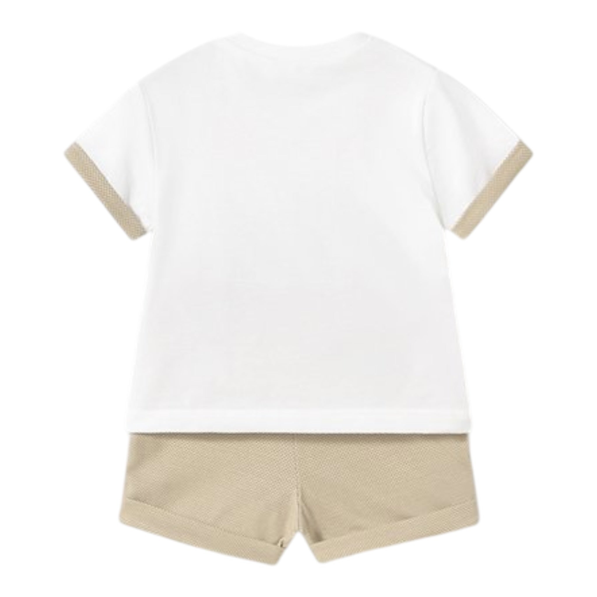 Mayoral Completo 2 Pezzi T-Shirt-Short per Neonata 1610 BIANCO MAYORAL 