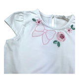 Mayoral Completo 2 Pezzi T-Shirt-Culotte per Neonata 1663XX BIANCO MAYORAL 