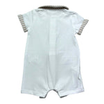 Mayoral Set Pagliaccetti Bicolore per Neonato 1705 BIANCO/BEIGE MAYORAL 