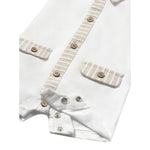 Mayoral Set 2 Pagliaccetti Bicolore per Neonato 1705X BIANCO/BEIGE MAYORAL 