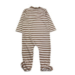 Mayoral Tutina Manica Lunga Fantasia A Righe per Neonato 1709 BIANCO/BEIGE MAYORAL 
