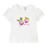 Mayoral Completo 3 Pezzi T-Shirt- 2 Leggins per Neonata 1740 BIANCO MAYORAL 