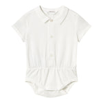 Mayoral Camicia Body Mezza Manica Tinta Unita per Neonato 1796 PANNA MAYORAL 