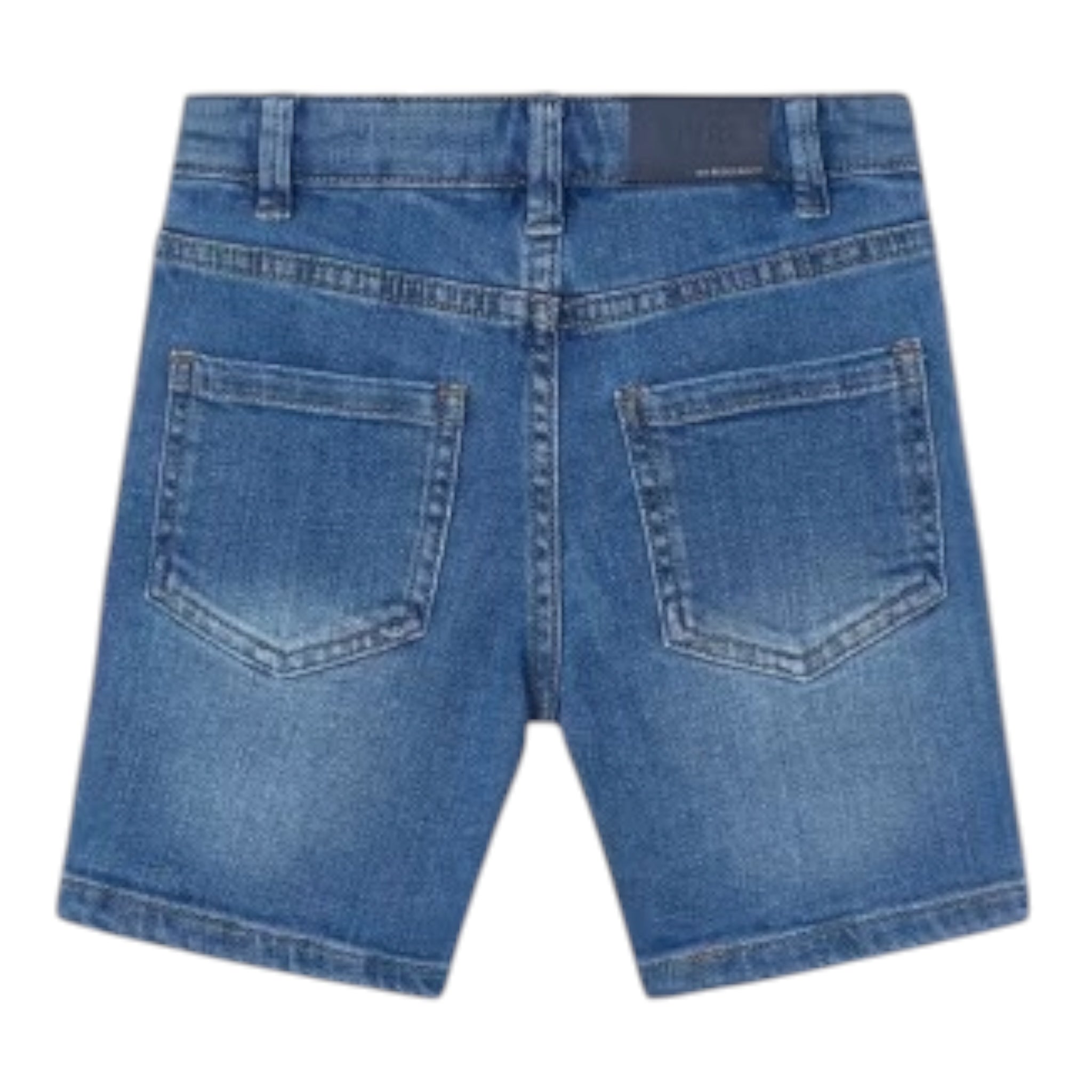 Mayoral Bermuda In Denim Tinta Unita con Girovita Regolabile per Bambino 237X BLU MAYORAL 