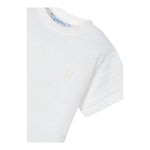 Mayoral T-Shirt In Maglia Girocollo Tinta Unita per Bambino 3028 BIANCO MAYORAL 
