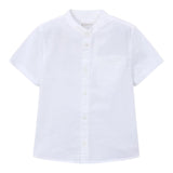 Mayoral Camicia Mezza Manica Tinta Unita per Bambino 3113 BIANCO MAYORAL 