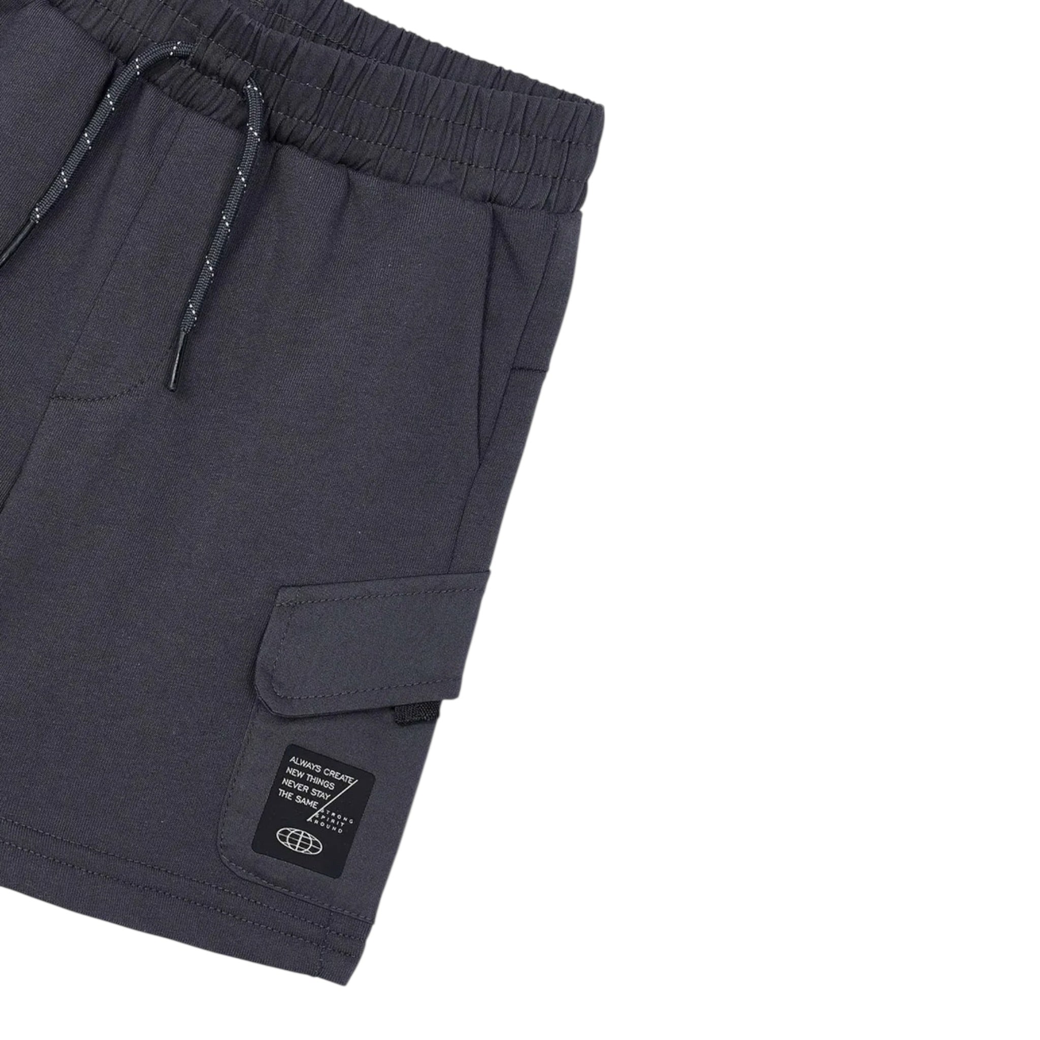 Mayoral Bermuda tinta unita con Elastico In Vita Grigio per Bambino 3225 GRIGIO MAYORAL 