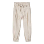 Mayoral Pantalone Tinta Unita con Elastico In Vita per Bambina 3556 BEIGE MAYORAL 