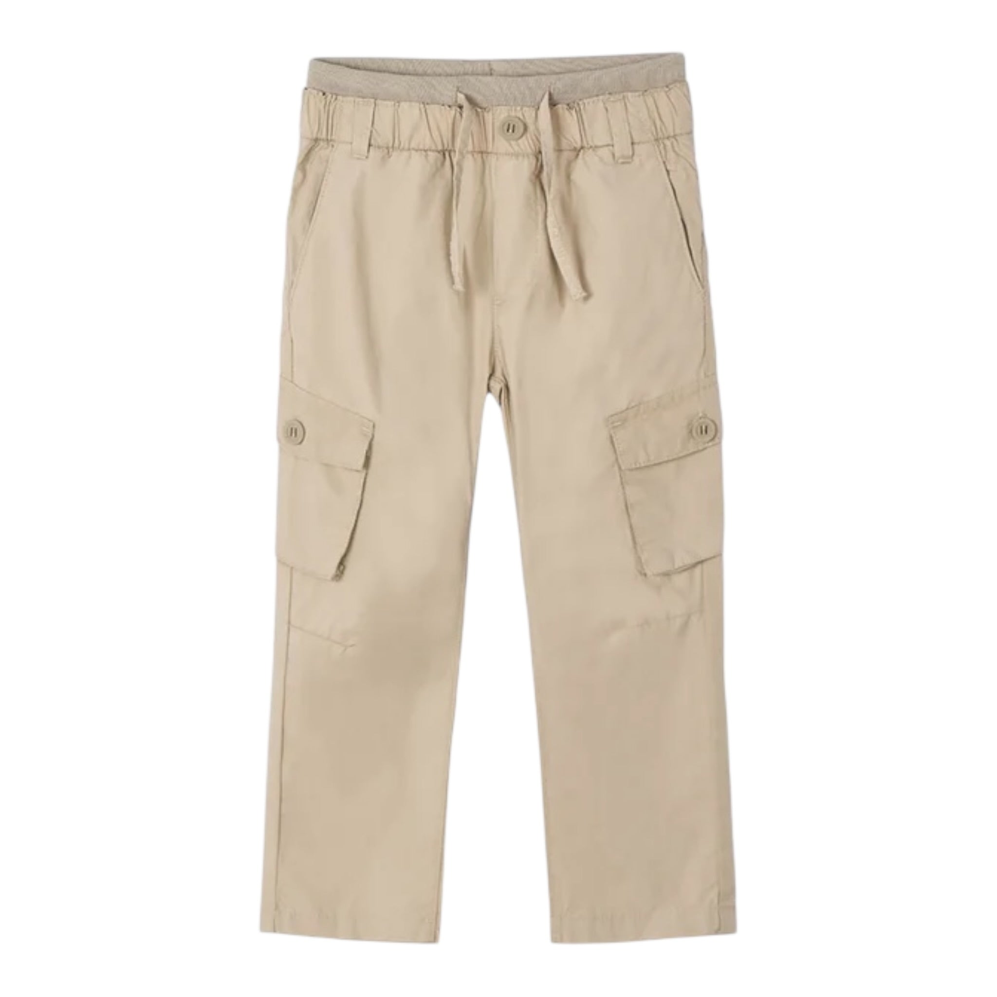 Mayoral Pantalone Tinta Unita con Elastico In Vita per Bambino 3571 BEIGE MAYORAL 
