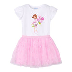 Mayoral Completo 2 Pezzi T-Shit-Gonna Bicolore per Bambina 3946 BIANCO/ROSA MAYORAL 