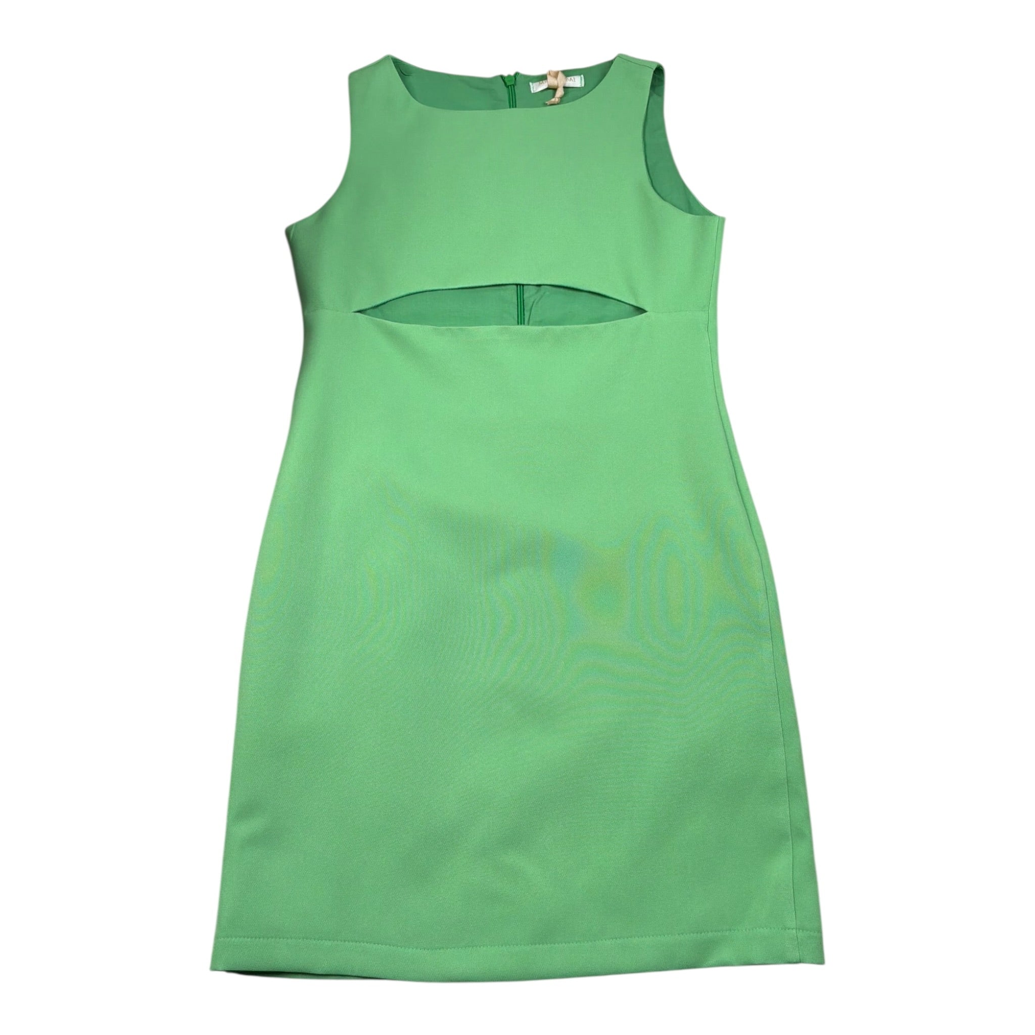 Meilisa Bai Abito tinta unita Giromanica Verde per Bambina FL6165 VERDE MEILISA BAI 