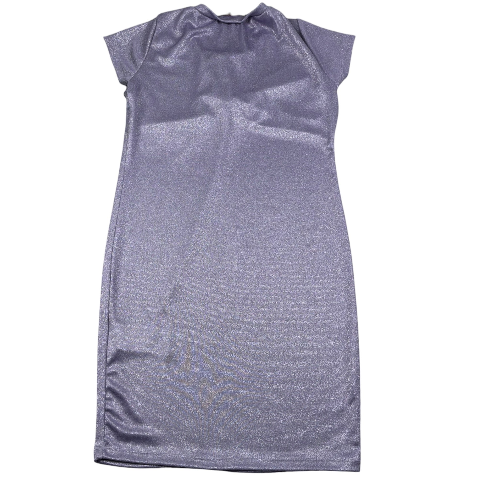 Meilisa Bai Abito tinta unita Mezza Manica Viola per Bambina FL6472 VIOLA MEILISA BAI 