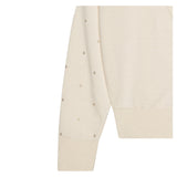 Michael Kors Cardigan Tinta Unita con Applicazioni per Bambina R30280 PANNA MICHAEL KORS 