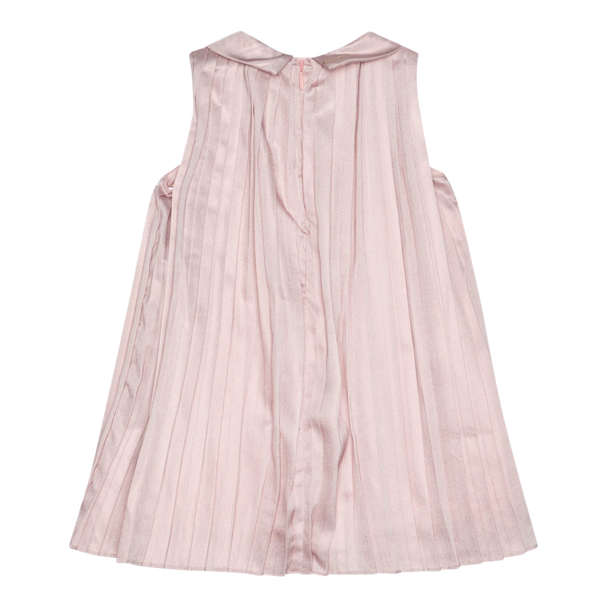 Michael Kors Abito Tinta Unita con Colletto Giromanica per Neonata R30307X ROSA MICHAEL KORS 