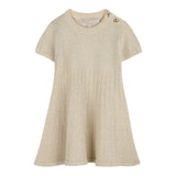 Michael Kors Abito Mezza Manica tinta unita Oro per Neonata R30310 ORO MICHAEL KORS 