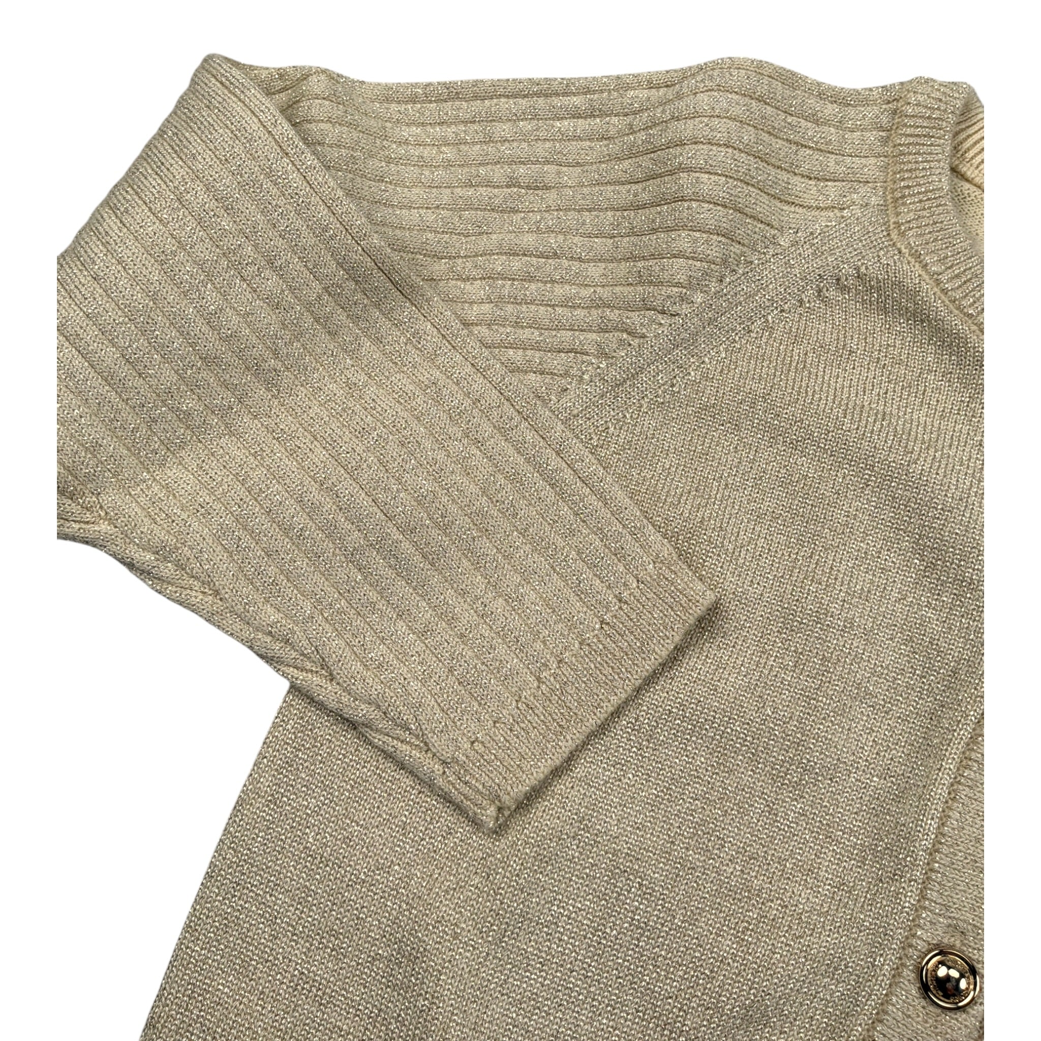 Michael Kors Cardigan tinta unita Beige per Neonata R30315N BEIGE MICHAEL KORS 