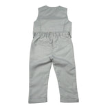 Mini Banda Completo 2 Pezzi Pantalone-Gilet -Tinta Unita per Neonato 38818 GRIGIO MINI BANDA 