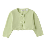 Mini Banda Coprispalle Tinta Unita con Fiocchi per Neonata 3B764 VERDE MINI BANDA 
