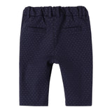 Minibanda Pantalone Tinta Unita con Elastico In Vita per Neonato 3B622 BLU MINIBANDA 