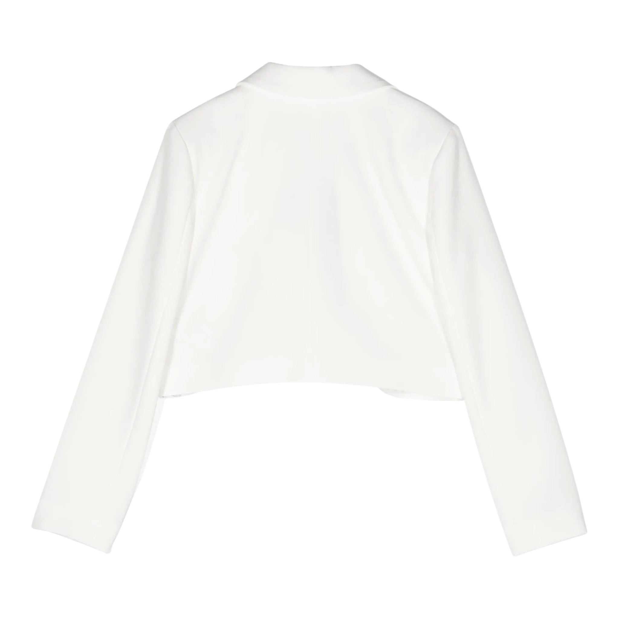 Miss Blumarine Giacca Tinta Unita per Bambina IA4019 PANNA MISS BLUMARINE 