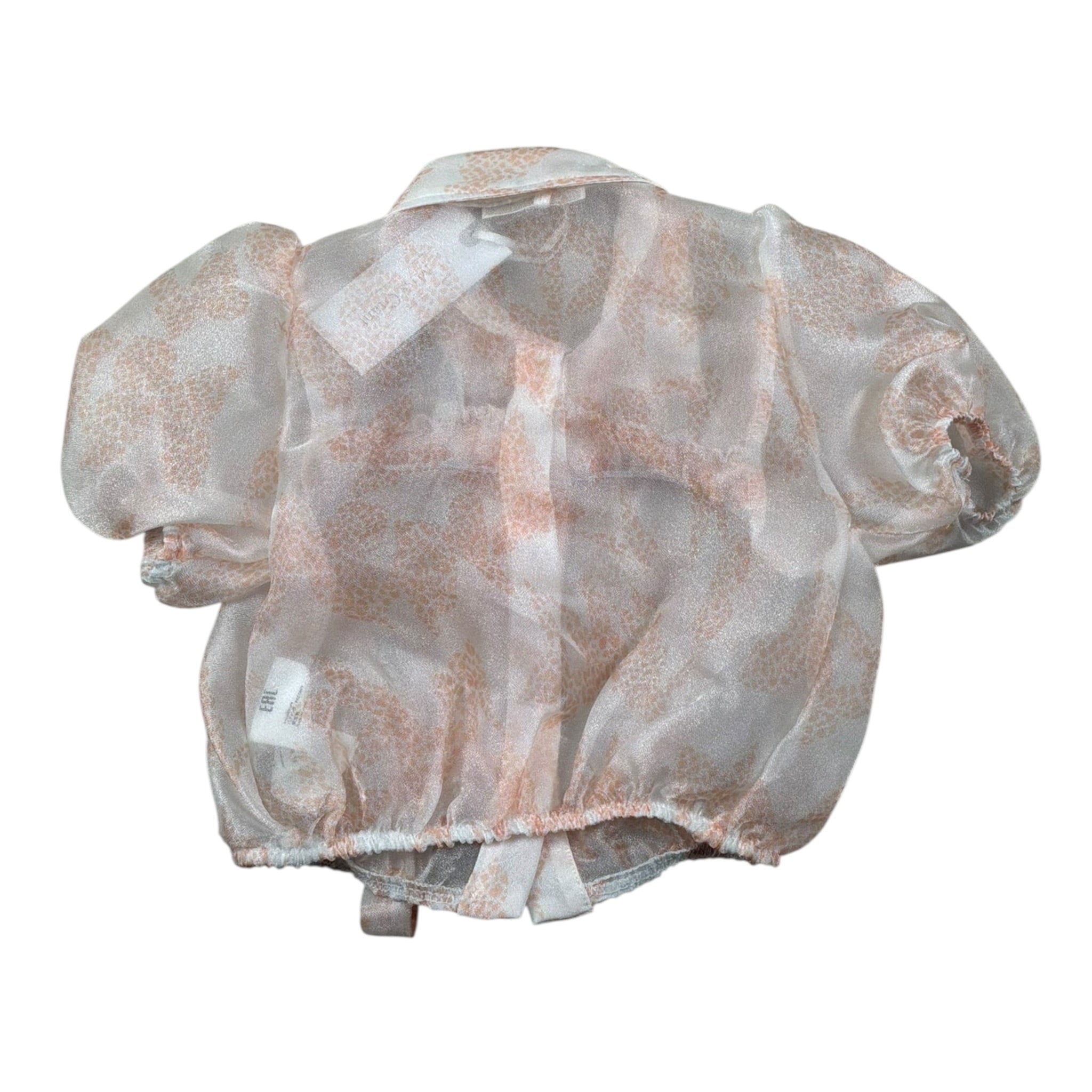 Miss Grant Camicia Mezza Manica Tinta Unita per Bambina MG1252J ROSA MISS GRANT 