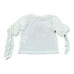 Miss Grant T-Shirt Girocollo tinta unita con Stampa Bianco per Neonata MG1317N BIANCO MISS GRANT 
