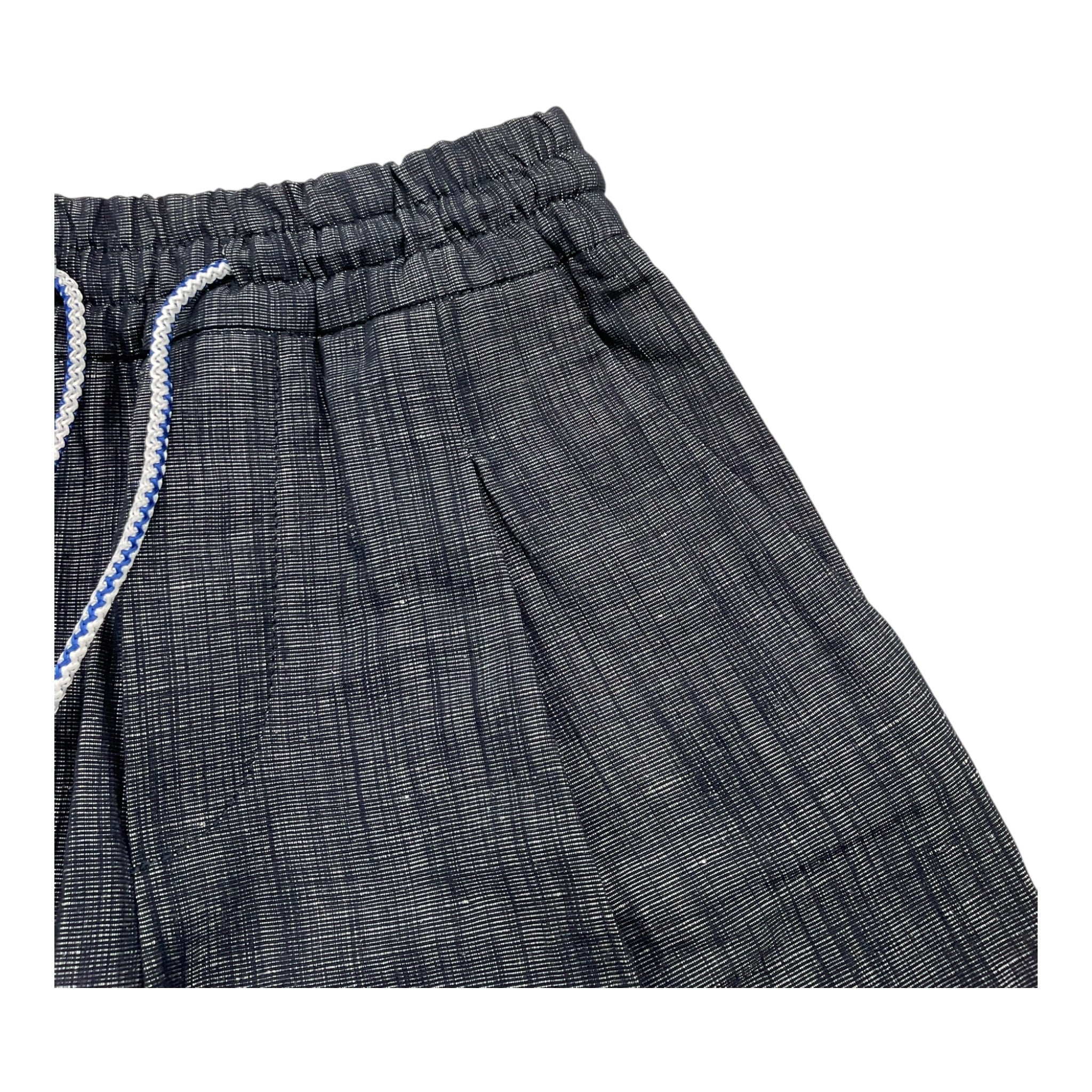 Missoni Bermuda Tinta Unita con Elastico In Vita per Bambino MU6Q89G0131 BLU MISSONI 