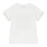 Missoni T-Shirt Girocollo Tinta Unita con Stampa per Bambino MV8P21 BIANCO MISSONI 