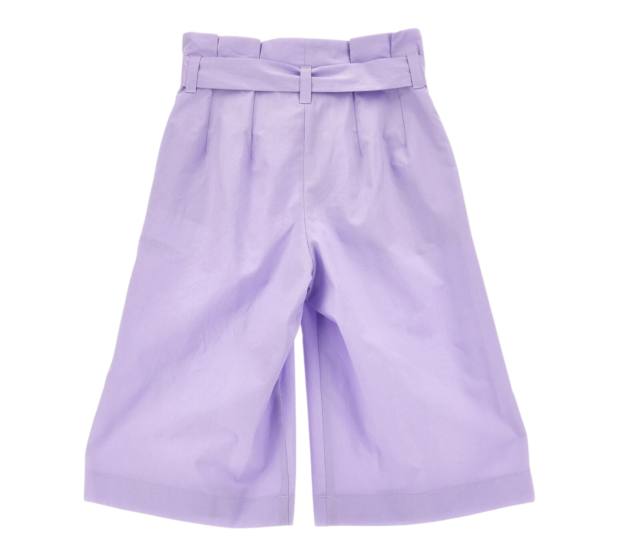 Monnalisa Pantalone Tinta Unita Modello Palazzo per Bambina 17C407 LILLA MONNALISA 