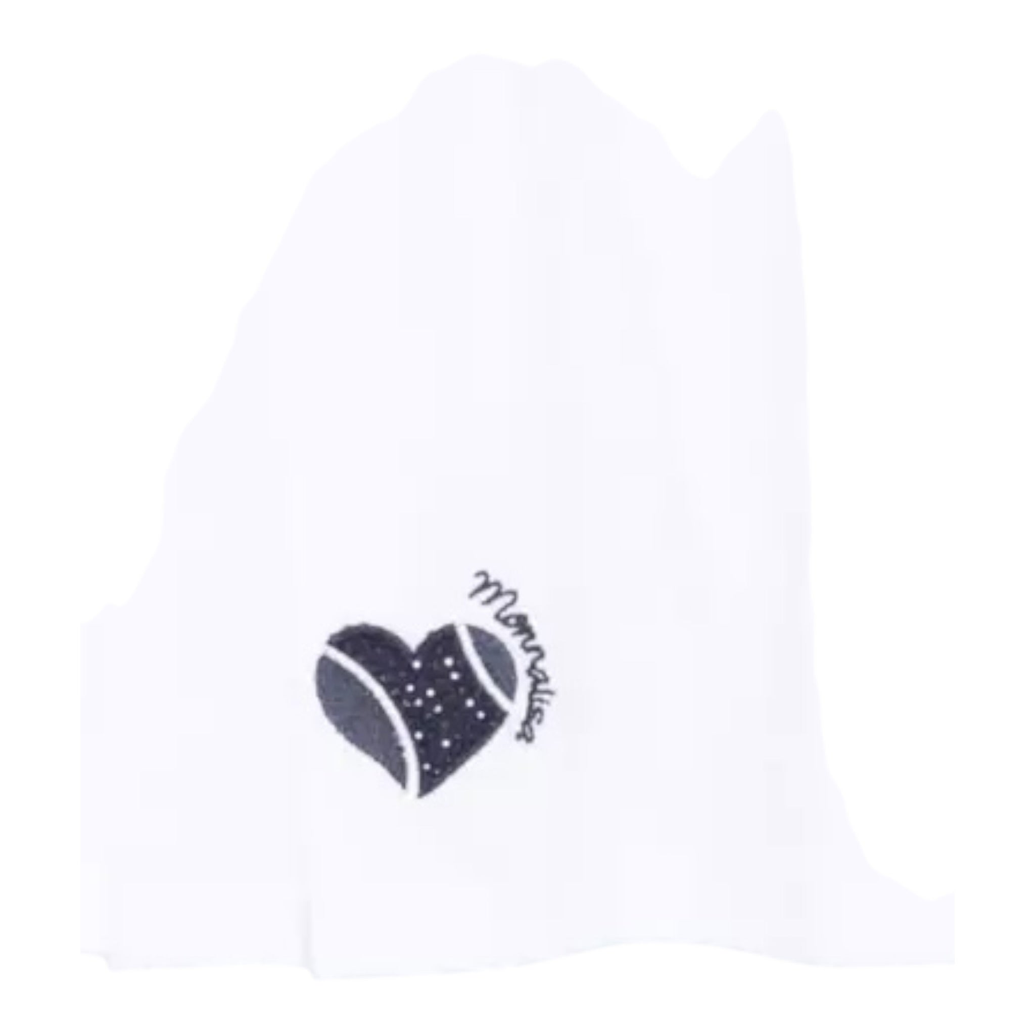 Monnalisa Short Modello Gonna Tinta Unita con Stampa per Bambina 19E700 BIANCO MONNALISA 