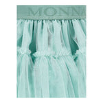 Monnalisa Gonna Tinta Unita In Tulle per Neonata 37EGON VERDE MONNALISA 