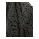 Monnalisa Abito Tinta Unita con Stampa Stelle per Bambina 419201 NERO MONNALISA 