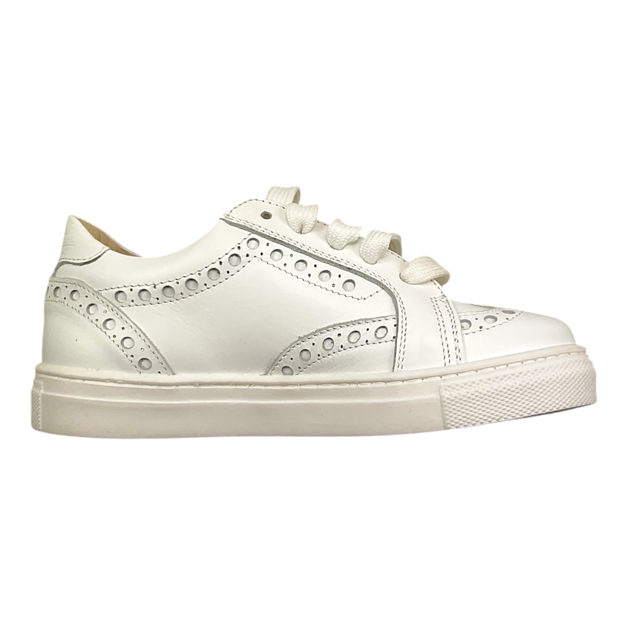 Montelpare Sneakers Tinta Unita con Lacci per Neonata MIT7959N BIANCO MONTELPARE 